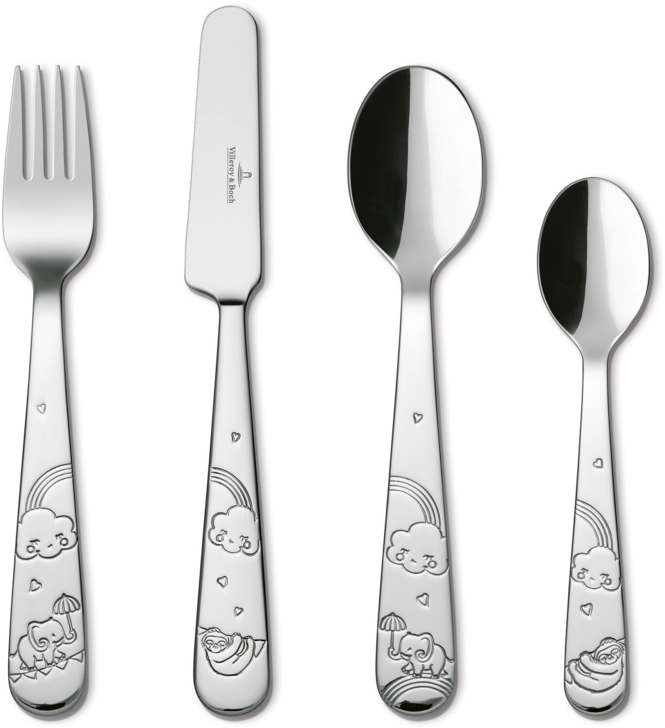 Villeroy & Boch Walk Like An Elephant children's cutlery set 4 pcs.