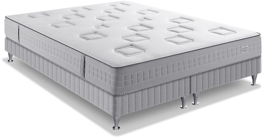 Simmons Ensemble 532 Ressorts Ensachés Sw2 180 x 200 Blanc