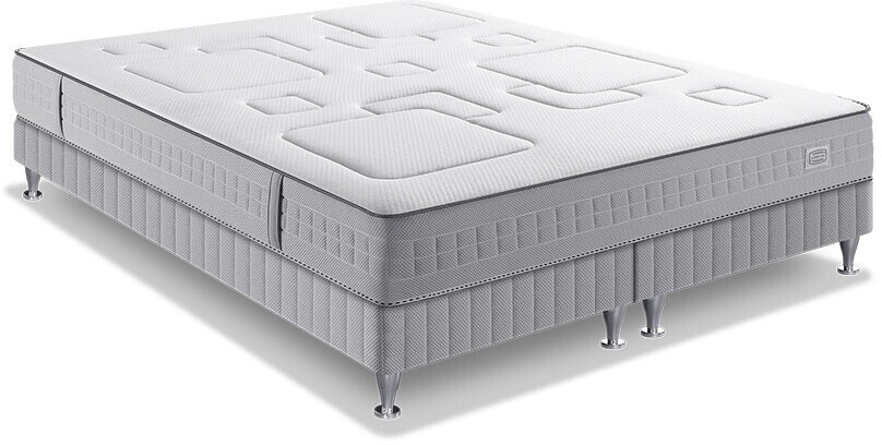 Simmons Ensemble 580 Ressorts Ensachés Sw3 180 x 200 Blanc