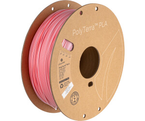 Polymaker PolyTerra PLA Dual Flamingo 1.75mm 1kg Filament - Rosa-Rot