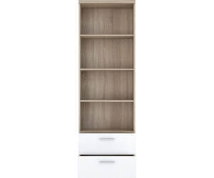 Freiraum WINNIE 2 Schübe, 3 Böden Sonoma Eiche Dekor/weiss - 60,2x189,1x34,8cm