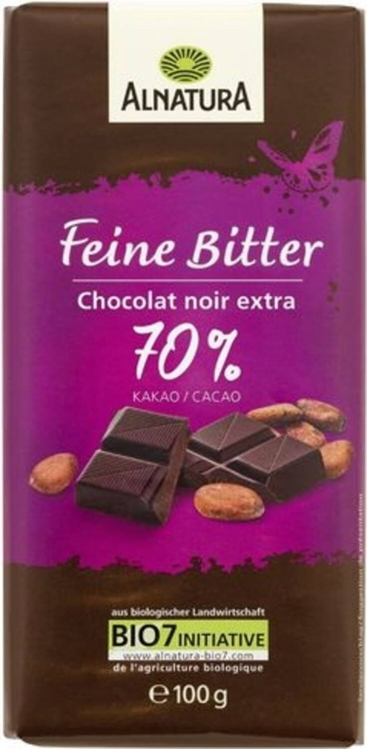 Alnatura Bio Feine Bitterschokolade 100 g ab 2,29 € | Preisvergleich ...