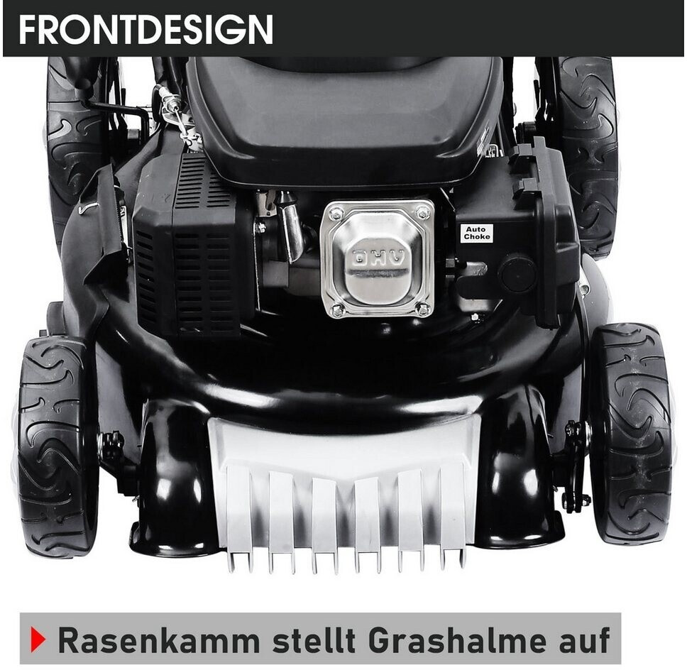 Brast Benzin Rasenmäher mit Antrieb 5,2kW(7PS) Elektrostart 48cm 4 Takt