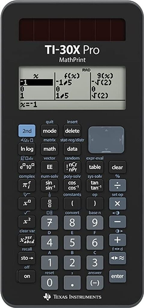 Texas Instruments TI-30X Pro MathPrint