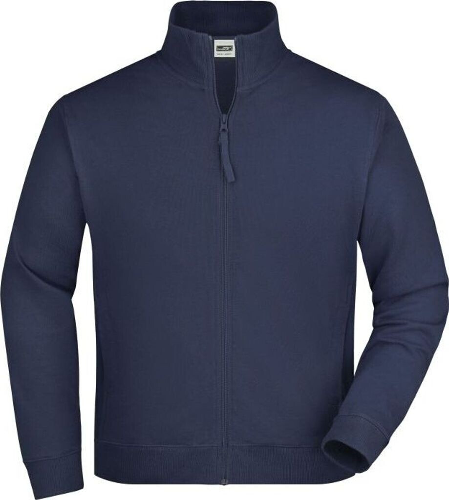 James & Nicholson Sweatjacke French Terry JN058 navy-blau