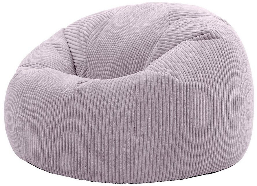 Icon Bean bag classic cord Kingston 85x50cm lavender