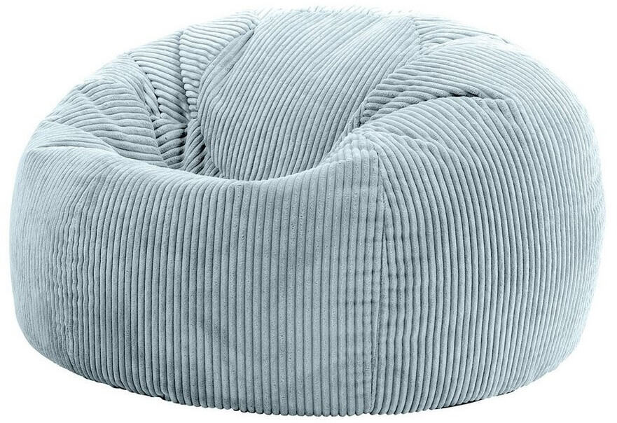 Icon Bean bag classic cord Kingston 85x50cm light blue