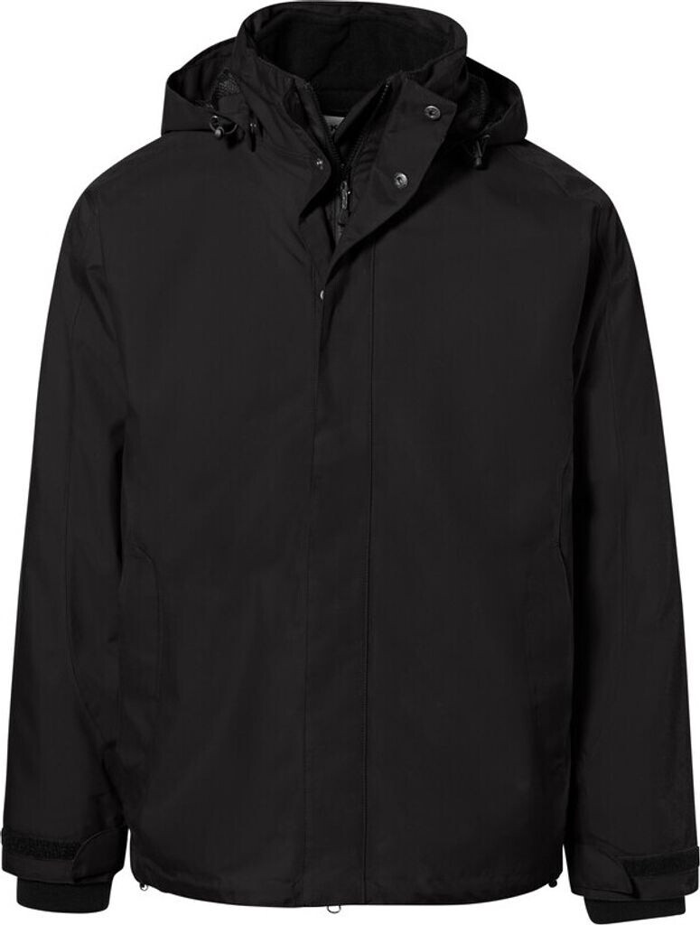 James & Nicholson Active-Function jacket BOSTON mit Fleece-Innenjacket 853 black