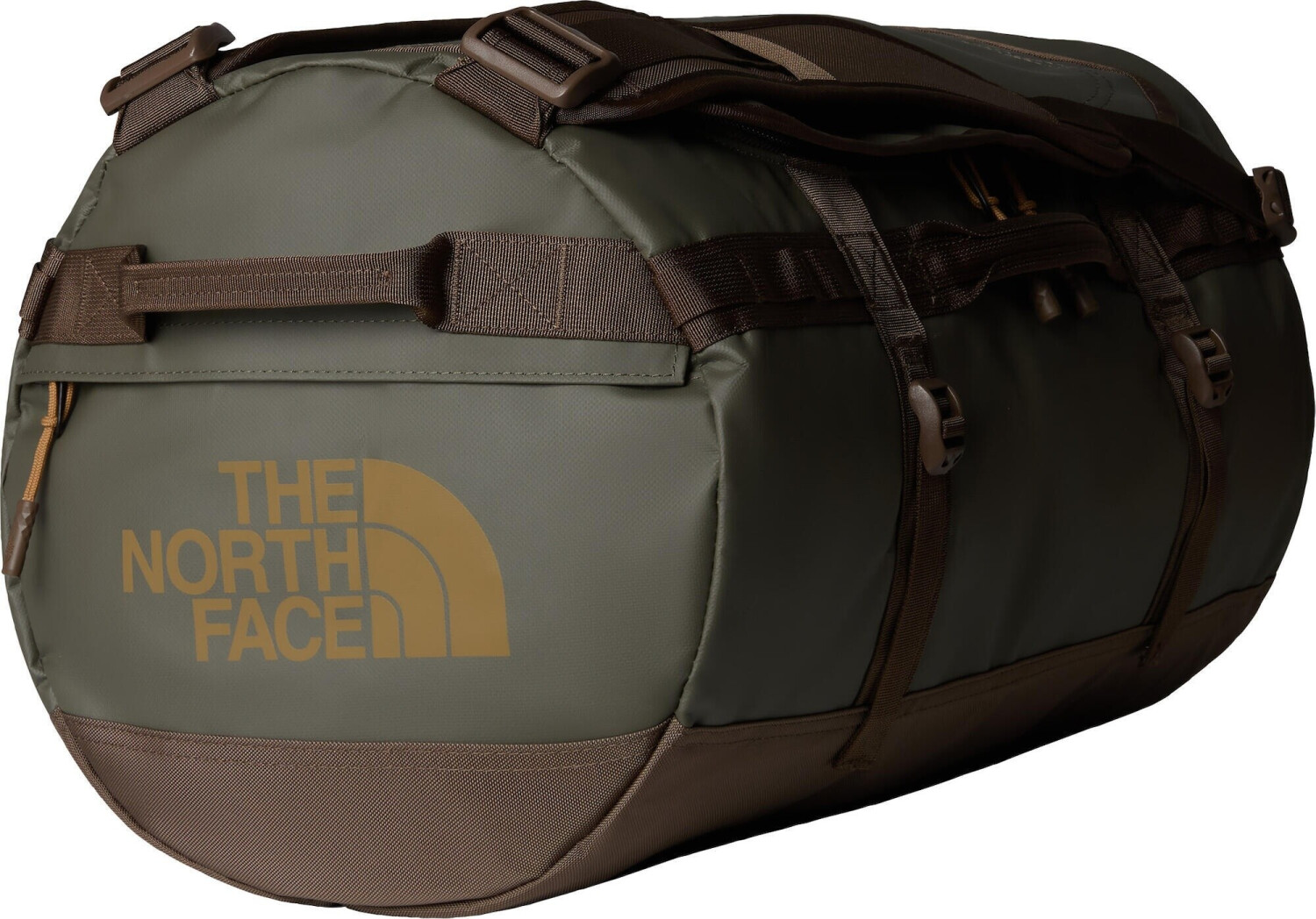 The North Face Base Camp Duffel S (52ST) new taupe green/smokey brown/utility brown