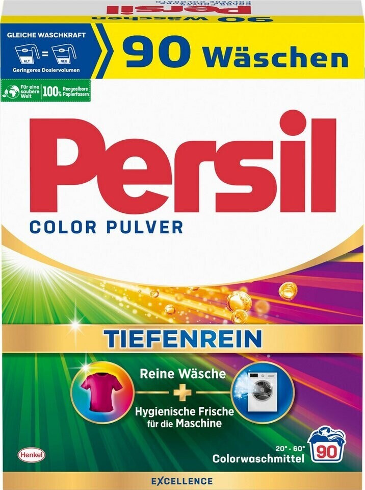 Persil Color Pulver Tiefenrein (90 WL), ab 35,69 € (Juni 2025 Preise ...