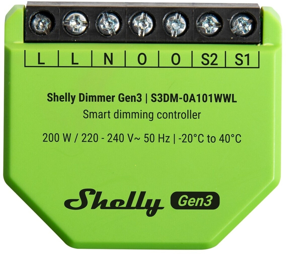 Shelly Flush-mounted Dim Gen 3