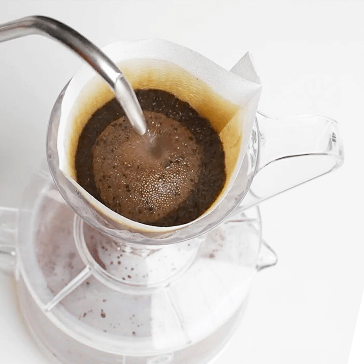 Cafec Cafec Hand filter Flower Dripper Deep 27 Clear Black - alternate view