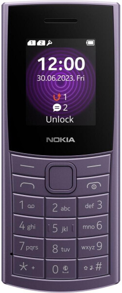 Nokia 110 4G 2nd Edition Arctic Purple, Bild 2