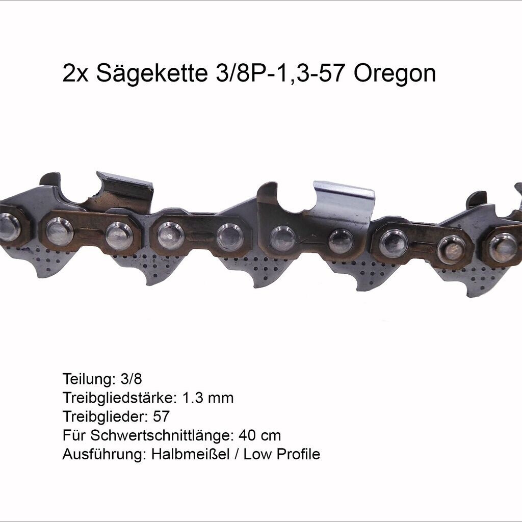 Oregon 2 Stück 3/8P 1.3 mm 57 TG Ersatzkette