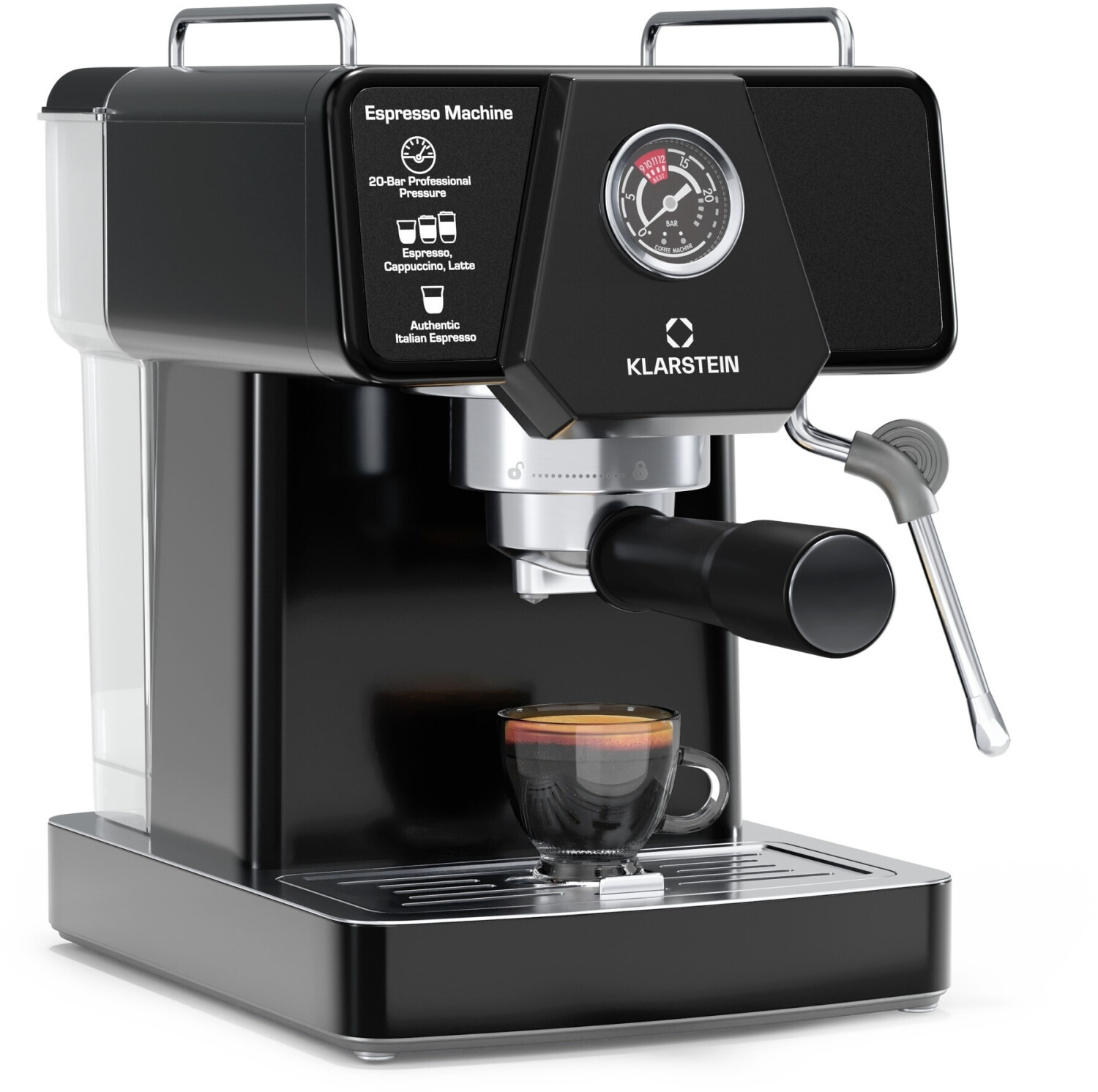 Klarstein Libeica Touch portafilter machine black