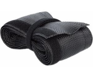 DeLock 18858 Geflechtschlauch mit Klettverschluss 2 m x 32 mm schwarz