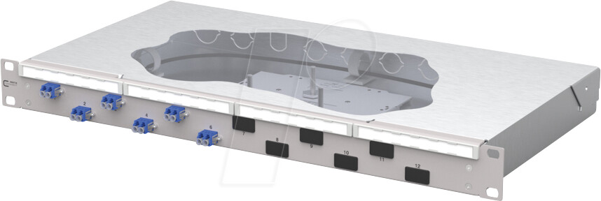 Metz Connect Patchfeld splice 6xLC-D OS2 1504597406-F