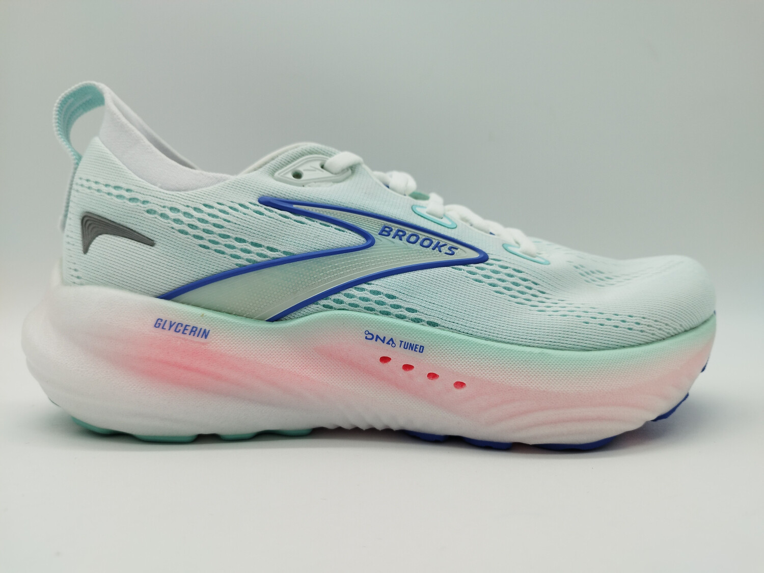 Brooks Glycerin 22 Women (120434-1B-110) white/limpet shell/amparo blue