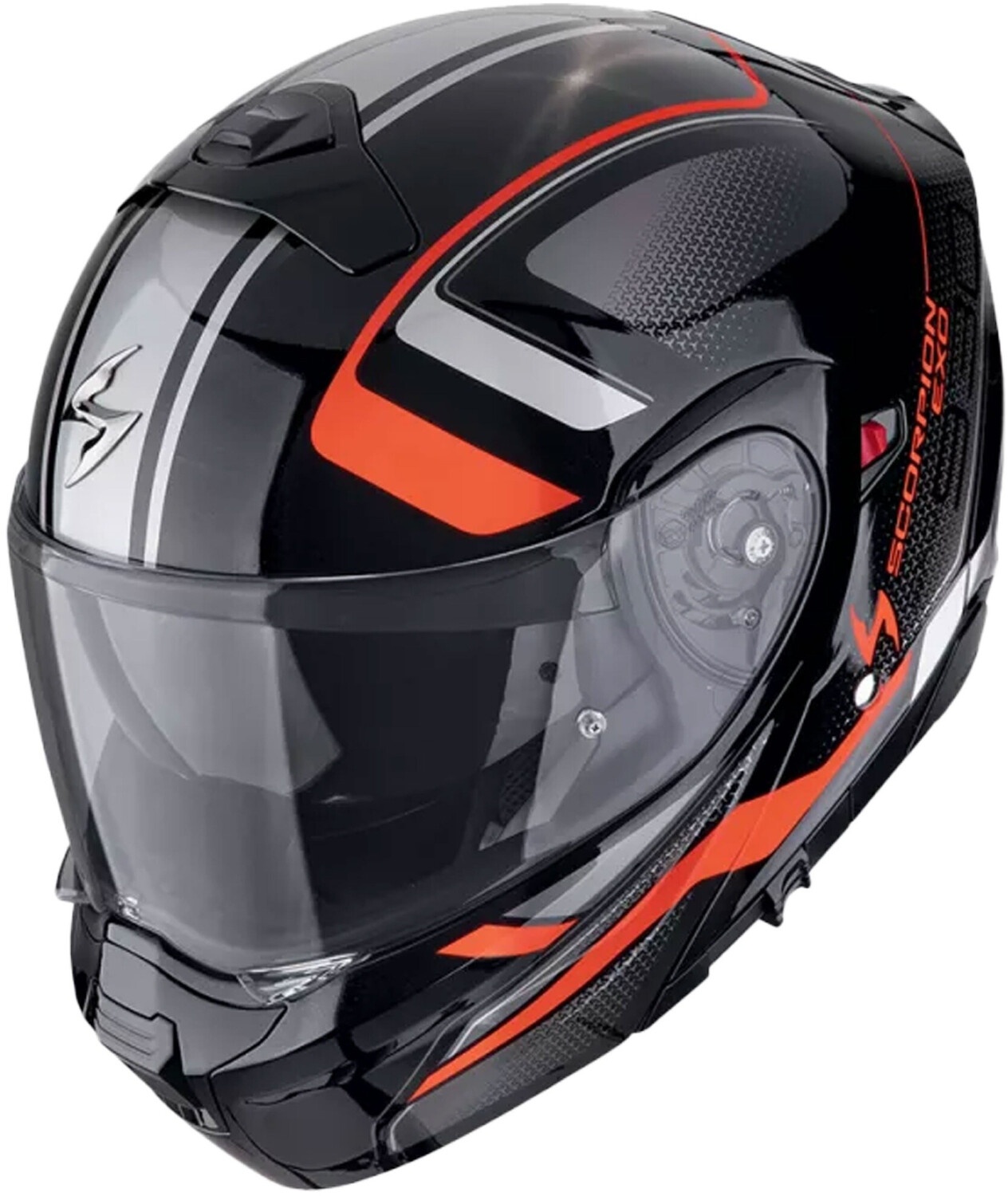 Scorpion Exo-930 Evo Sikon Ardens noir/rouge