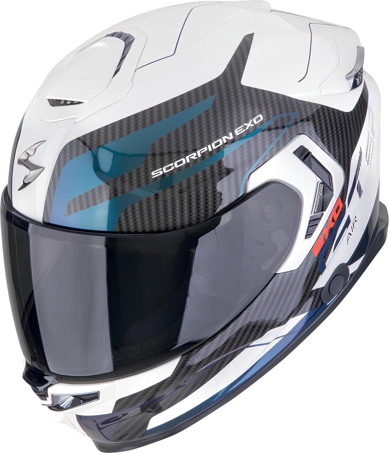 Scorpion EXO-GT SP Air Flex blanc/noir/bleu