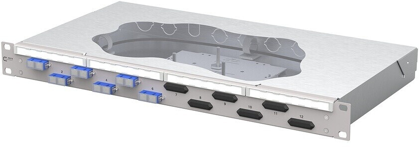 Metz Connect Patchfeld splice 6xSC-D OS2 150459E206-F