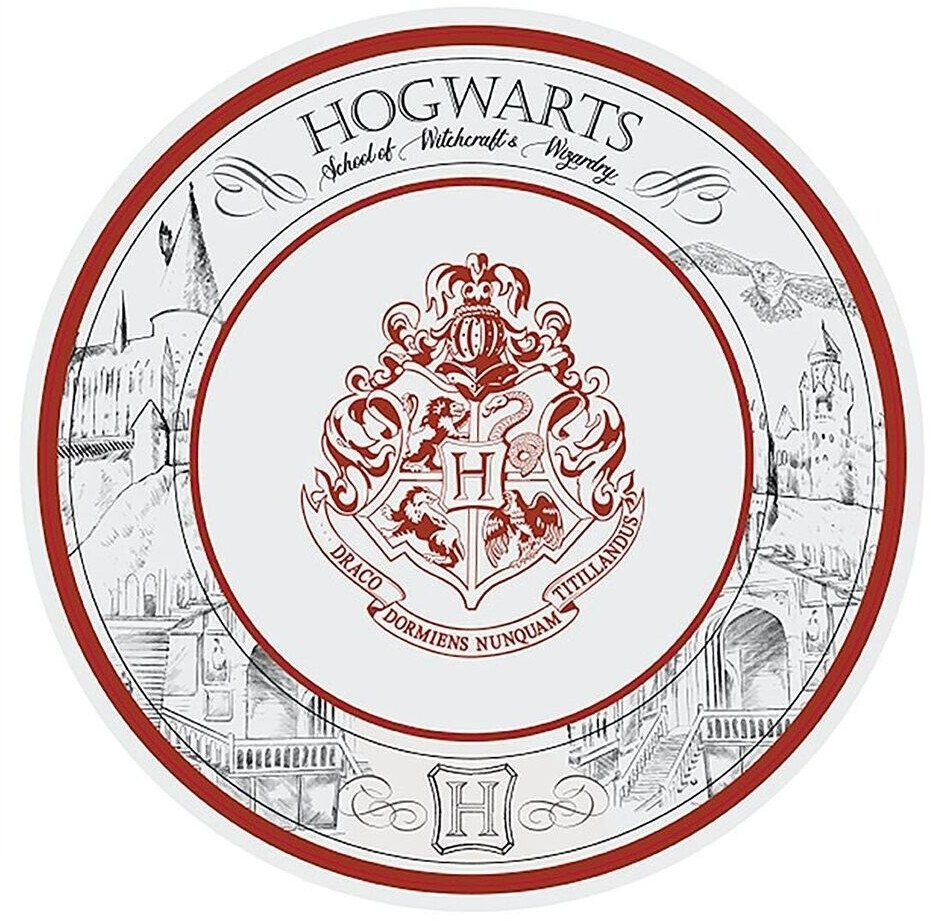 ABYstyle Harry Potter Universe plates, multicolor, 21 cm, set of 4