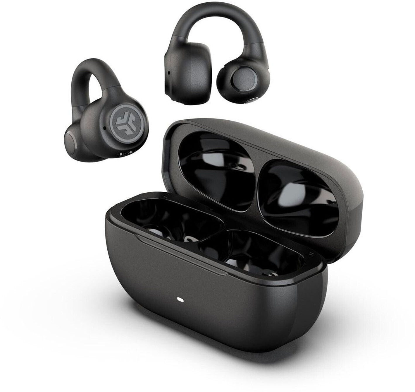 JLab Flex Open Earbuds Black