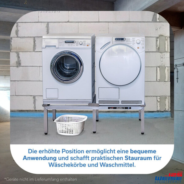 Weise Mara Waschmaschinen Untergestell 86520, Bild 8