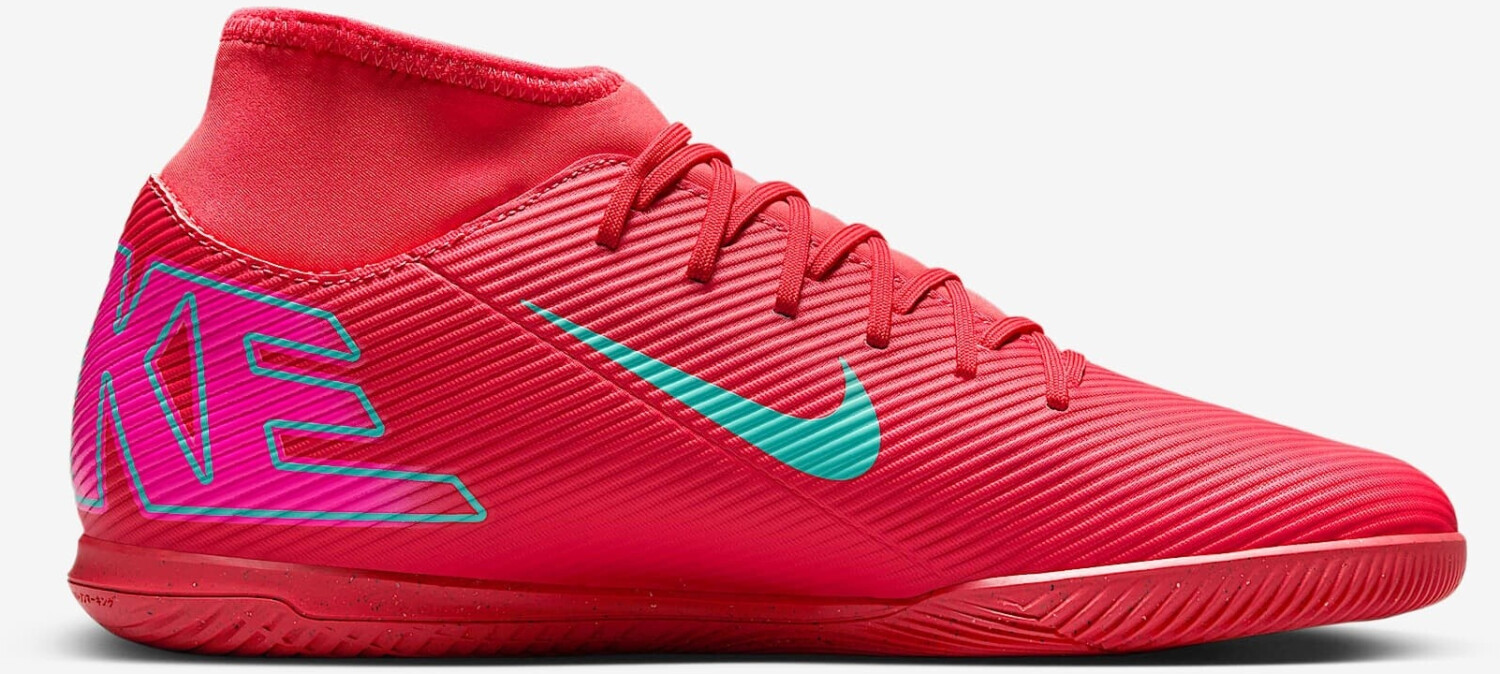 Nike Mercurial Superfly 10 Club IC High-Top (FQ8315) ember glow/aurora green