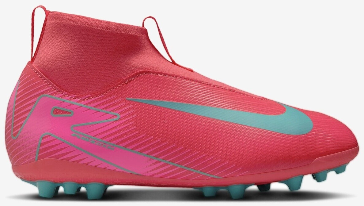 Nike Jr. Mercurial Superfly 10 Academy AG High-Top (FQ8308) ember glow/aurora green