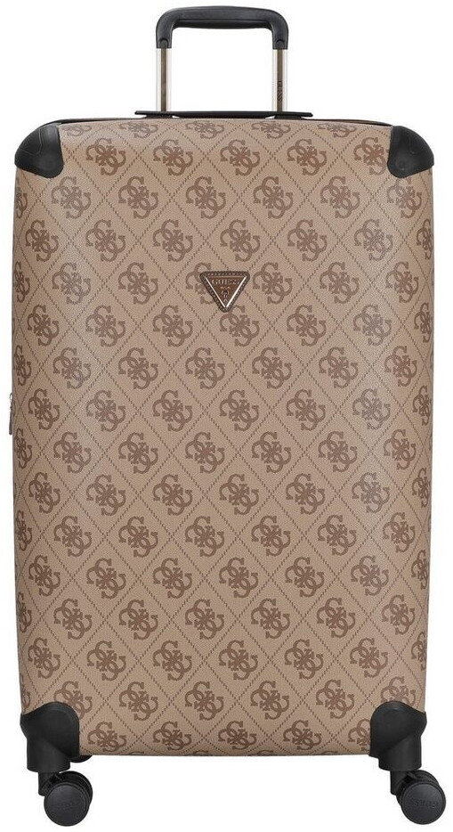 Guess Berta 4-Wheel-Trolley 77 cm (TWO868/89880) latte logo/brown