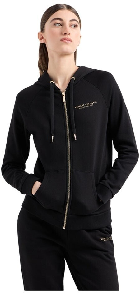 Armani Exchange Hoodie with logo black 8NYM28YJE5Z52AK