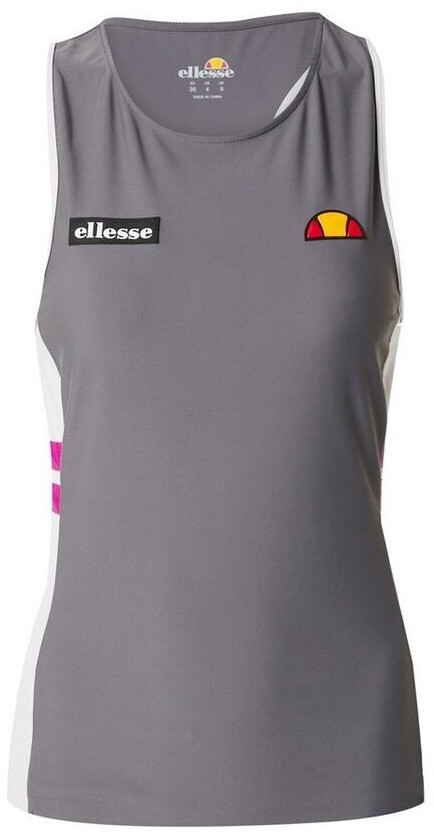Ellesse Top 'Woodside' dark grey pink black white