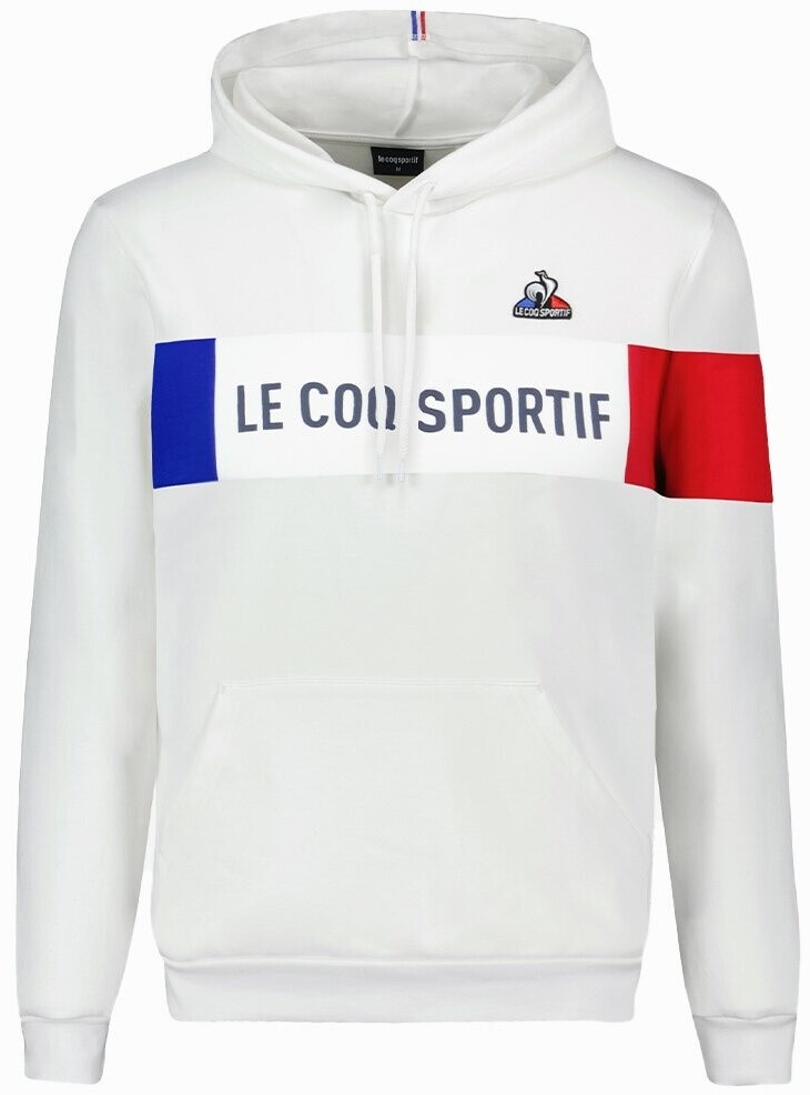 Le Coq Sportif tri n hoodie optical white 2310015