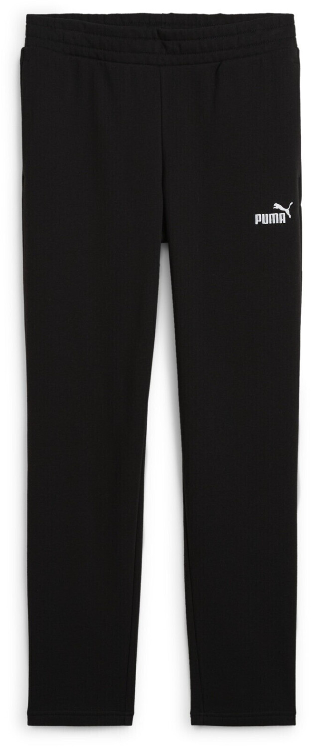 Puma Essentials Small No Logo French Terry Sweatpants black