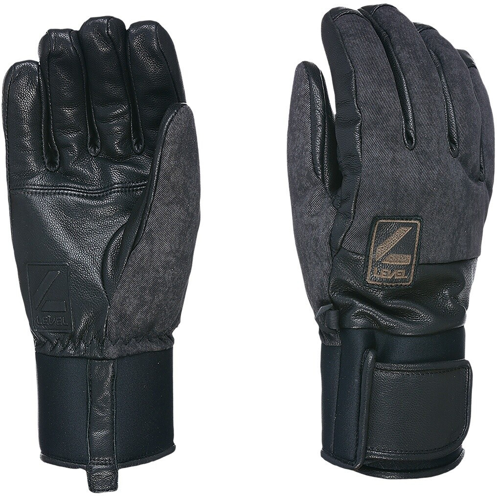Level Rover Gloves black grey