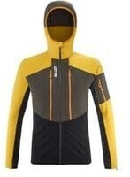Millet Pierra Ment Hoodie Softshell Jacket black saffron