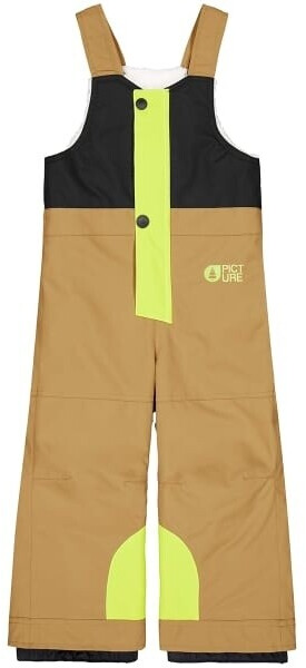 Picture Snowy Toddler Bib Pants B brown black