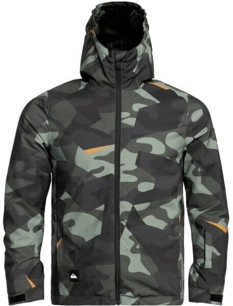 Quiksilver Mission Printed Yth Jk Kids green Model