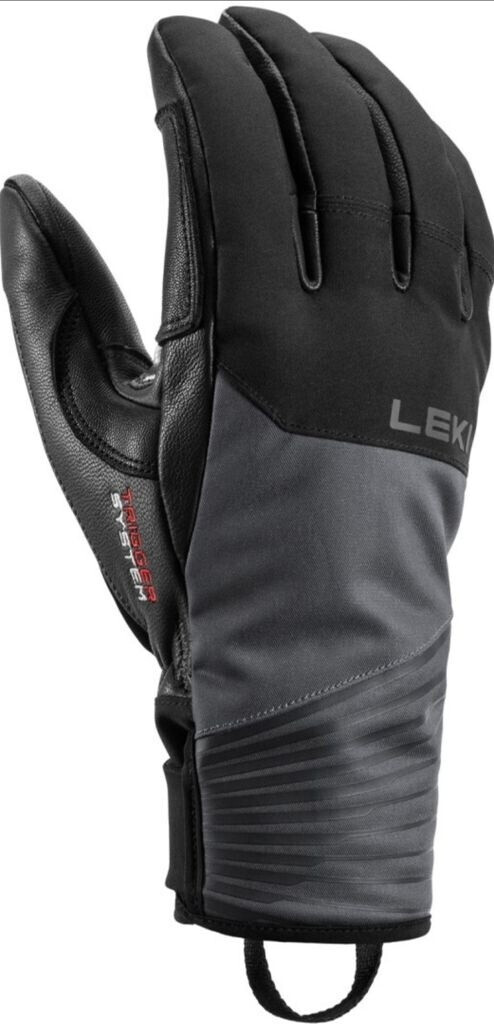 Leki Sparrow 3D black graphite