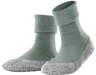 Falke Cosyshoe Hp Lana Con Suola Gomma Pair Grip Socks peppermint green 7477