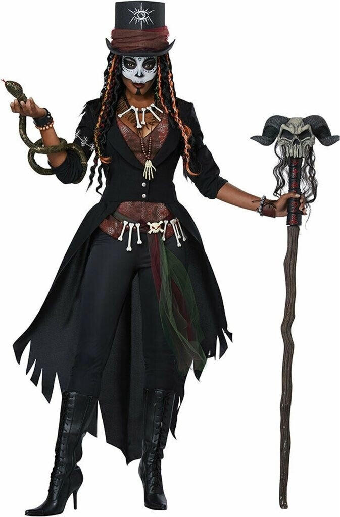 California Costumes Voodoo Magic Costume black