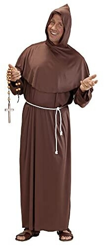 Widmann Monk Costume Hooded Robe Belt