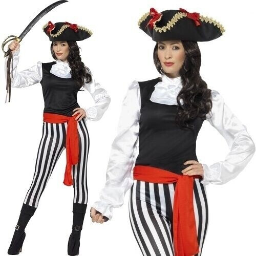 Smiffy's Pirate Ladies Costume Caribbean