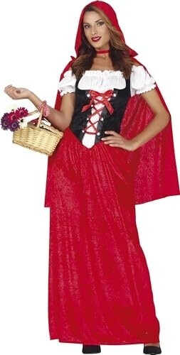 Fiestas Guirca Little Red Riding Hood Costume white black 88583