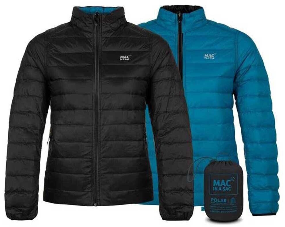 Mac in a Sac Polar Jacket jet black teal POLA-AW19-JBTL-SK-8