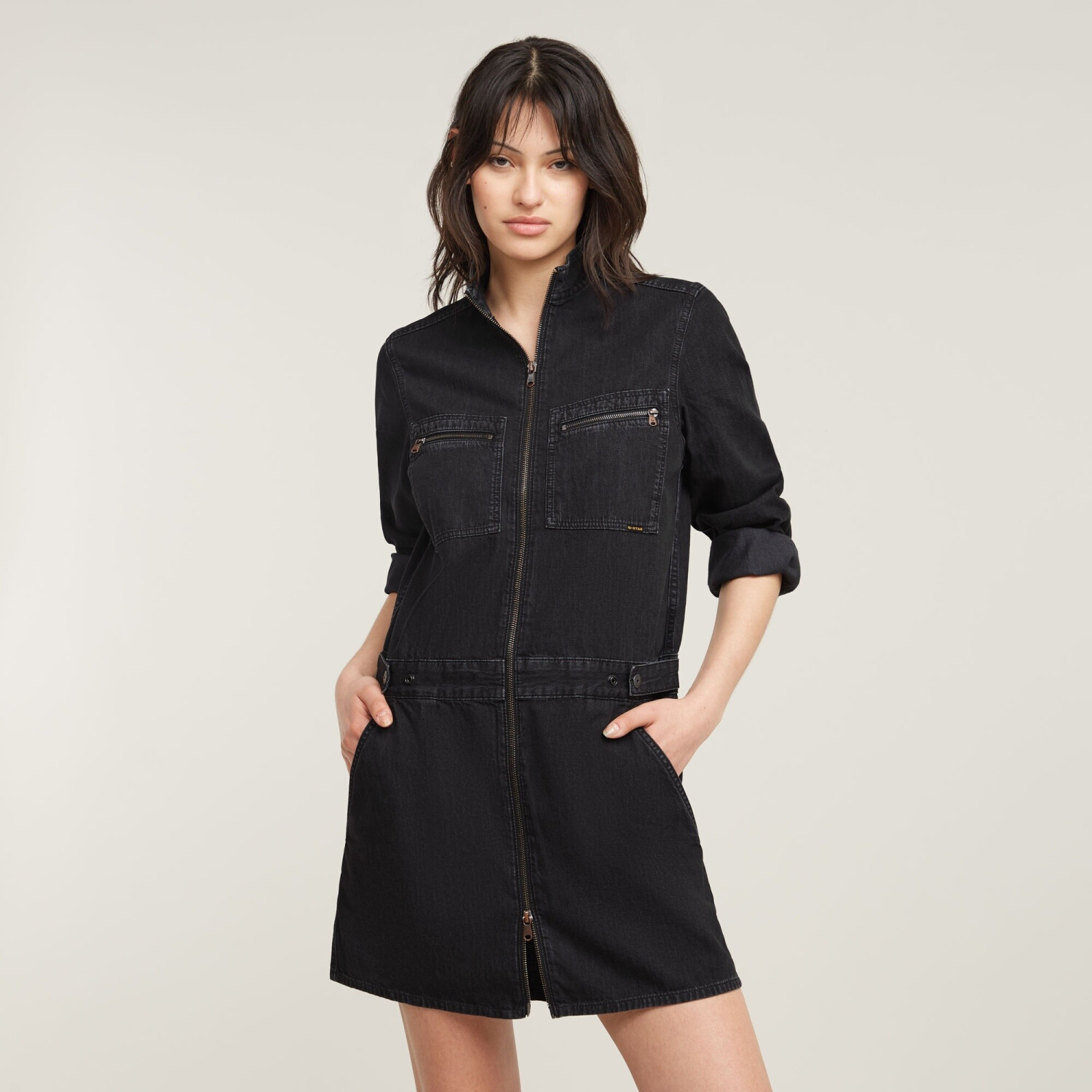G-Star Mechanics Dress black D25363-D540-G865