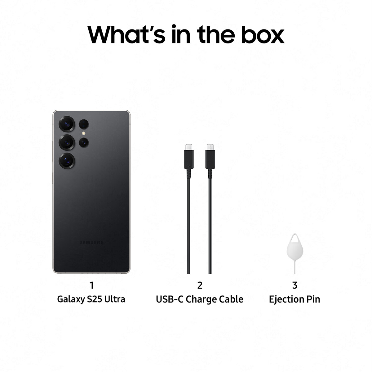 Samsung Galaxy S25 Ultra 1TB Titanium Black