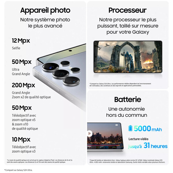 Samsung Galaxy S25 Ultra 256GB Titanium Silverblue, Bild 11