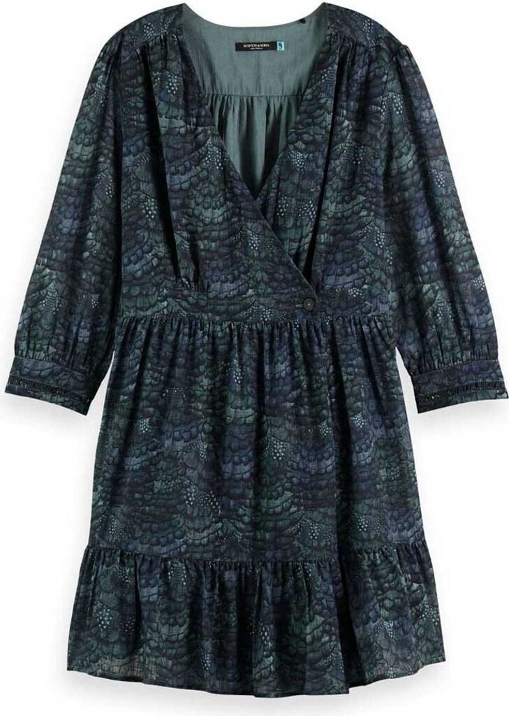 Scotch & Soda Langarm-Midikleid 173369-6357-36 Midikleid